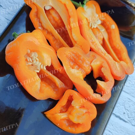 Томат Перец КЭНДИ КЕЙН ОРАНЖ (Candy Cane Orange)