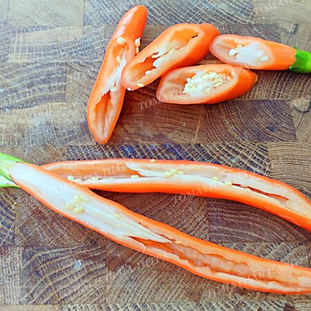 Томат Перец БАНАНЧИК ОРАНЖЕВЫЙ (Orange banana), Хорватия.