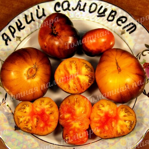 Томат ЯРКИЙ САМОЦВЕТ / ЛЮСИ ДЖЕМ / НАСТОЯЩАЯ ДРАГОЦЕННОСТЬ (Lucid Gem) 